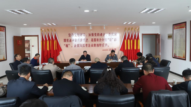 防范化解安全風險  織密筑牢安全防線&mdash;&mdash;集團安委會召開2023年3月份安全生產(chǎn)工作例會