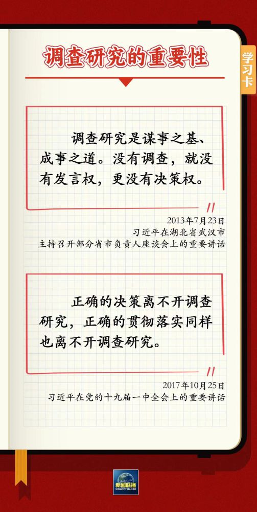 學(xué)習(xí)卡丨如何深入調(diào)查研究？跟總書記學(xué)習(xí)&ldquo;五字訣&rdquo;